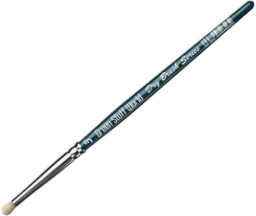 Green Stuff World für Modelle und Miniaturen Blue Series Dry Brush - Größe 3 (2953)