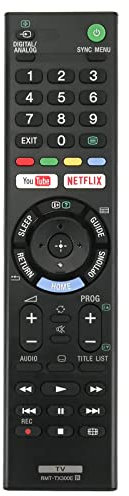 RMT-TX300E Replacement Remote Control Applicable For Sony bravia TV: KDL32W660E KDL-32W660E KDL40W660E KDL-40W660E KDL KD-43X7000E KD43X7000F KD-49X7000E KD49X7000F KD55X7000F KD-70X6700E