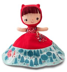 Lilliputiens - Wendemarionette Rotkäppchen - 3 Figuren in 1 - Interaktive Märchenmarionette ab 12 Monaten - Fördert Fantasie, Motorik und Sehen - Erzählen Sie die Geschichte mit der Puppe - 83411