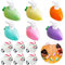 Aufziehbare Hasen, 12 Stück Kaninchen Auto Set, Aufziehbare Osterhasen, Ostern Geschenk Aufziehspielzeug, Aufziehbare Hasen mit Karotte Set, Fahrende Hasen Ostergeschenke für Jungen und Mädchen