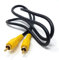 DRUT 1m Single RCA to RCA Coaxial Phono Cable S/PDIF for Digital Audio, Home Theater, HDTV, Subwoofer, Hi-Fi Systems 3.3ft