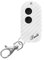 Smile C Bianco Rolling code + Codice fisso 433Mhz, Mini telecomando universale apricancello autoapprendente programmabile 2 TASTI - leggi compatibilita in descrizione