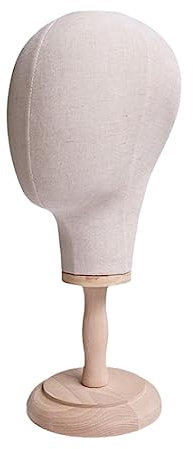 Fonowx Mannequin Kopf Modell Hut Display Halter Kappen Lagerung Rack mit Holz Basis für Home Salon