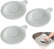 EIHI 3 er Pack Abflusssieb,Waschbeckenstöpsel,Stöpsel Waschbecken,Für Dusche Badewanne Abflussstopfen Waschbecken Spülbecken Badewannenstöpsel(Grau)