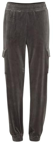 OXMO by - OXMitala Cargo Pants - Trousers - 21800197-ME, Größe:S, Farbe:Castlerock (180201)