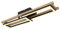 Globo Deckenleuchte Illa schwarz mit Holz - 67266D