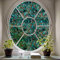 neukids Original Lámina Pintada a Mano Guijarros de primavera Película para ventanas,film ventana privacidad vinilos cristales,Vidrieras decorativas de doble cara para Dormitorio Salón Cocina 30x300cm