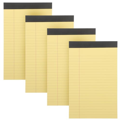 DIYEAH 4pcs Daily Planner Notepads To Do List Pads 8x5 Inch Tear off Schedule Notebook Calendar Organizer Habit Tracker Journal for Students