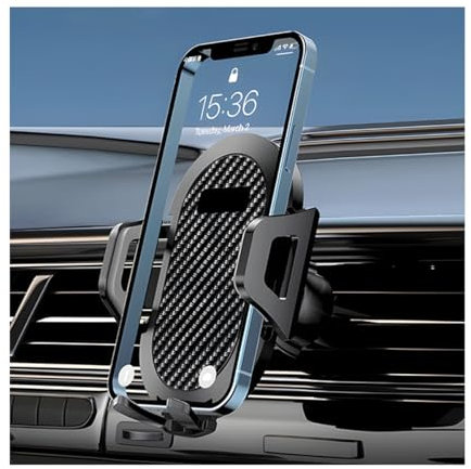 JNNJ Handyhalterung Auto, Kfz-handyladestationen Handy Halterung Auto, Auto-Handy-Halterung, 360° Drehbar Lüftung Auto Handy Autohalterung(Luftauslass-Halterung)