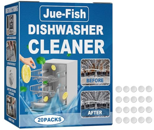 Eco-Friendly Dishwasher Tablets 20 Pack Dishwasher Tabs Dishwasher Cleaner Non Toxic Dishwasher Tablets Dish Washing Tablets for Sustainable Cleaning Dishwasher Tablet