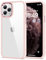 HOOMIL for iPhone 11 Pro Max Case Clear [Anti-Yellowing] Anti-Scratch Transparent Hard Back and Soft Edge [Military Grade Drop Protection] Shockproof Phone Cover - Light Pink