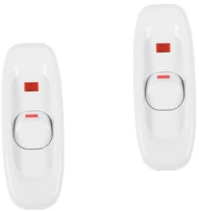 Gadpiparty 2stücke Vintage Lampenschalter Retro Handschalter Für Tischlampen Mit Kontrollleuchte Elegantes Design Für Schlafzimmer Und Wohnzimmer