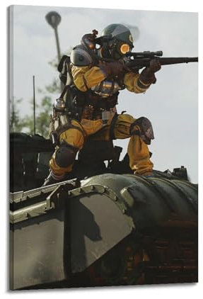 YIHAIKAI Spielposter Call of Duty Black Ops III, dekoratives Gemälde, Leinwand, Wandposter und Kunstdruck, modernes Familienschlafzimmer, Dekorposter, 20 x 30 cm