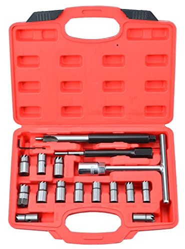Zoomtools 17 TLG Diesel Injektorsitzschneider Injektoren Einspritzdüse Fräser Satz