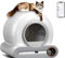DEMPOWER Self Cleaning Cat Litter Tray, Automatic Litter Box 65L Max Capacity, Automatic Cat Litter Tray with APP Control&Safety Protection, Removable-Easy Clean&Odor Free, UV Sterilization Function