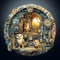 KaayeeWood Holzpuzzle Erwachsene,3D Vision Effekt Steampunk Eule Holzpuzzle,Einzigartige Wooden Puzzle Mit Geschenkbox,Geschenke für Kinder und Erwachsene(34 * 33.9cm-300 Stück)