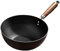 perfk Padella di ferro wok cinese wok non bastoncino non rivestito non rivestito pentola multiuso friggi per la cottura in ebollizione friggere, 22 Cm
