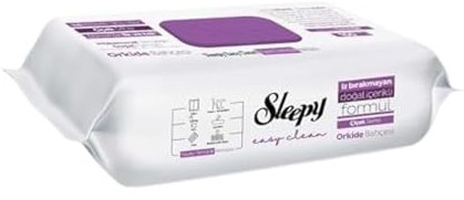Sleepy Easy Clean Oberflächenreinigungstuch Putztücher 6 er Pack / 600 Blatt Orchidee/orkide