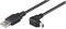 Goobay 93971 USB 2.0 auf 90 Grad USB 2.0 Mini Typ B Kabel 480 Mbits / USB A zu Mini B USB Winkelstecker Adapterkabel / GoPro - Kartenleser - Hubs / Schwarz / 1,8m