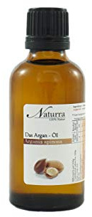 Arganöl Bio kaltgepresst 50ml Glas unraffiniert Naturkosmetik Rohware vegan Körperöl Naturra