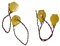 4 x CMOS (2 x 2 poli e 2 x 3 pin) 3 V CR2032 monouso