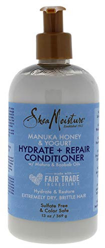 Shea Moisture Manuka Honey and Yogurt Hydrate Plus Repair Conditioner for Unisex 13 oz Conditioner