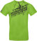 NORDGARD Viking T-Shirt Kompass 2 in Grasgrün I Größe L I Herren Tshirt aus 100% Baumwolle I Wikinger Shirt I Nordische Mythologie I Ideal für Freizeit & Sport I Oeko-TEX Zertifiziert