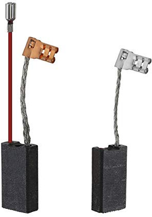 1617014144 1617014135 Lot de 2 balais de charbon pour moteur 24 mm/25 mm x 12,5 mm x 6,3 mm Arrêt automatique Compatible avec Bosch GBH 5-40 DE 11264 EVS