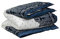 GANT Bandana Paisley Bettdeckenbezug einzeln Farbe Yankee Blau Größe 135x200cm