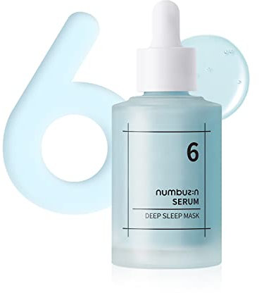 numbuzin Nr.6 Serum | Tiefschlaf-Maske Serum | mit Hyaluronsäure, feuchtigkeitsspendend, frischer, strahlendes Hautbild | für fahle, trockene Haut | CPNP, koreanische Hautpflege | 50 ml