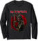 Iron Maiden - Senjutsu Eddie Red Circle Long Sleeve T-Shirt
