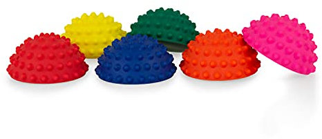 TheraPIE Balance Igel MINI !!SEHR FEST!! | Gymnastik Igel MINI | Ø 9 cm | 6er Set