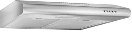 CDA CST62SS 60cm Visor Hood - Stainless Steel