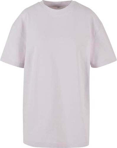 Build your Brand By149-ladies Oversized Boyfriend tee Camiseta, Lila Suave, L Mujeres