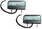 Aelmiyw 2PCS LED Kennzeichenbeleuchtung,LED Lizenz Kennzeichenleuchte, 12-24V Nummernschildbeleuchtung,Nummernschildleuchte für PKW, Anhänger, LKW, Wohnwagen,Boot,Auto