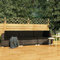 Hommdiy Garten Sofagarnitur 3-TLG. mit Auflagen 3er Sofa Couch Lounge Gartensofa Gartenmöbel Sitzgruppe Rattansofa Poly Rattan Grau und Anthrazit,3-TLG.