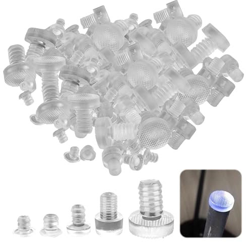 Transparent Gummi AnschlagdäMpfer, 150 Stück Gummipuffer MöBel Puffer, Antikollisions TischstoßStangen Gumminoppen für Glasplatten für Schubladen Glastische Schranktüren