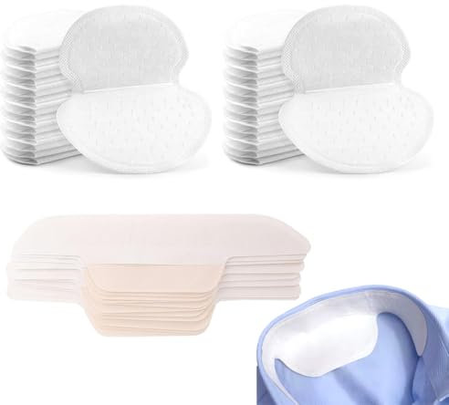 BEPSYOM Achsel Pads Hervorragendes Material hochwertigem Vliesstoff staubfreiem Papier wasserdichten Membran geruchlos ungiftig umweltfreundlich langlebig atmungsaktiv saugfähig