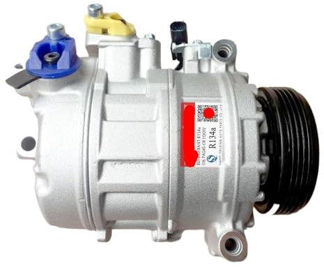 Compresor De Aire Acondicionado 7SEU17C, Compatible Con BMW, E60 E61 E65 E66 525 530 535 730 64526917859 64526917859-04 64509174802 447190-7210 447180-6766