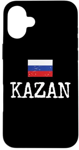 Hülle für iPhone 16 Plus Kasan Souvenir Russland Urlaub Russisch Frauen Männer Reisen