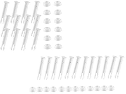 PHENOFICE 24stücke Pool Verbindungsstift Für Runde Schwimmbecken Metallrahmen Ersatz Aus Hochwertigem Kunststoff Für Heiße Sommertage Langlebig Und