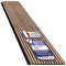 Akustikpaneele MDF Holz 60x270 cm, 21 mm Dicke | 2er Set Akustikplatten | Wandpaneele Holzoptik | Akustikpaneel Wandverkleidung | Moderne Lamellenwand mit Schallabsorption (Amalfi)