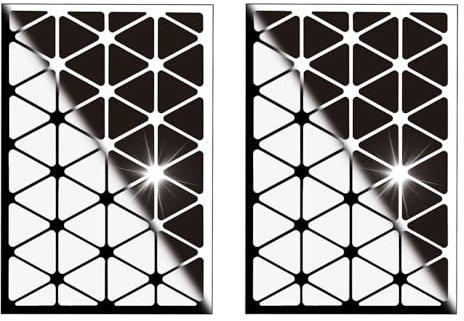 Tiruiya Reflektoren Sticker Set, Reflektor Aufkleber für Fahren Schichten der Sicherheit im Dunkeln Hohe Sichtbarkeit, Reflektierende Aufkleber für Helm, Fahrrad, Auto, Elektroroller