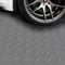 Tapis de Sol en Caoutchouc antidérapant pour Garage, épaisseur 1,5 mm, Robuste, pour Usage Commercial, sous Voiture, Salle de Sport, Garage, entrepôt,Gris,1x8m