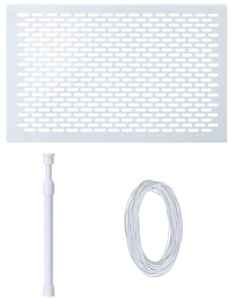 Ｚｉａｌｏｆｉ Kit de Protección para Skimmer de Piscina, Rejilla Protectora para La Limpieza de Piscinas Enterradas