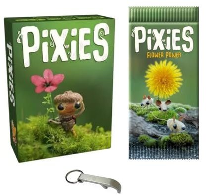 Set Pixies + Erweiterung Flower Power + 1 Decap Blumie (Pixies + Blume)