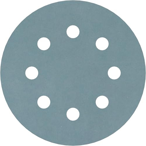 Bosch PRO F355 Schleifblatt, 115 mm, G1200, 5-tlg. | für Beton, Harter Stein, Körnung 1200, Professional Zubehör Exzenterschleifer