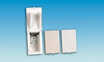 Pennine CARAVAN CAMPER FLUSH FITTING 240V OBLONG OUTLET
