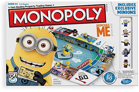 Hasbro Gaming Monopoly Despicable Me 2 Board Game, 2-4 players