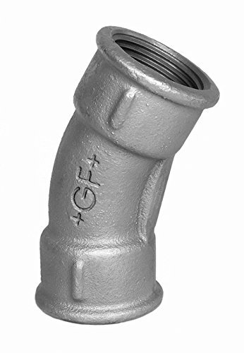Georg Fischer +GF+ Temperguss Fitting, Verzinkt, NR. 51 1/2 Bogen 30° I/I